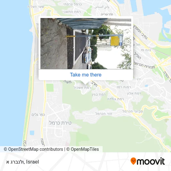 Карта ולנברג א