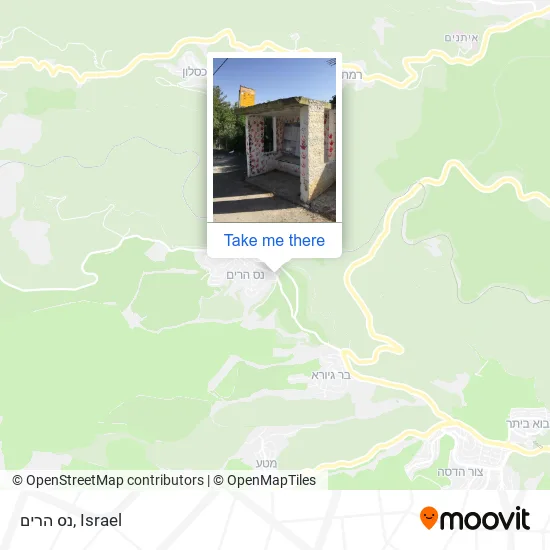 Карта נס הרים