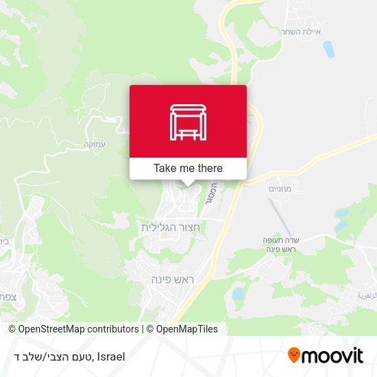 טעם הצבי/שלב ד map