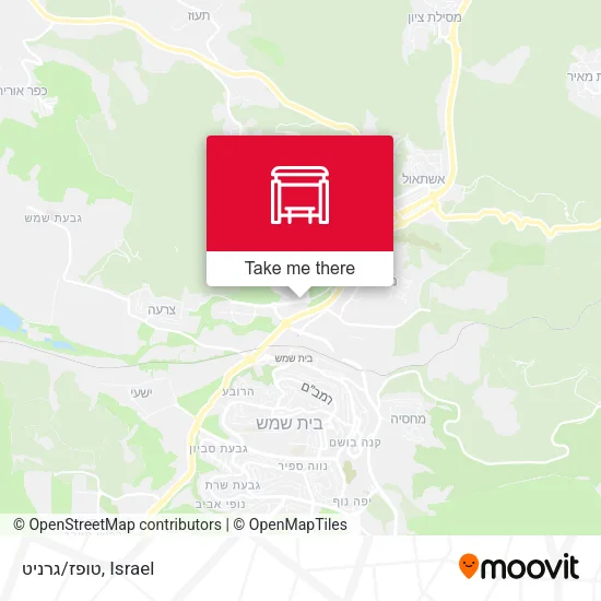 טופז/גרניט map