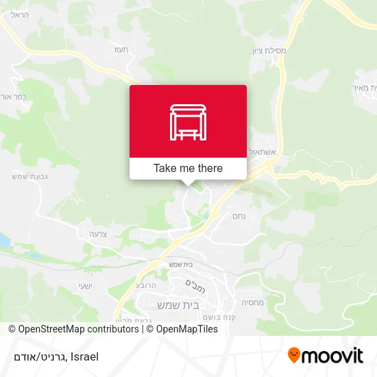 Карта גרניט/אודם