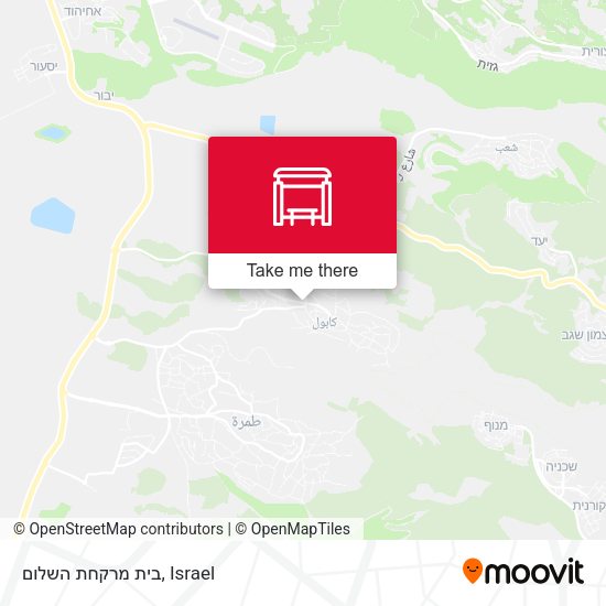 בית מרקחת השלום map