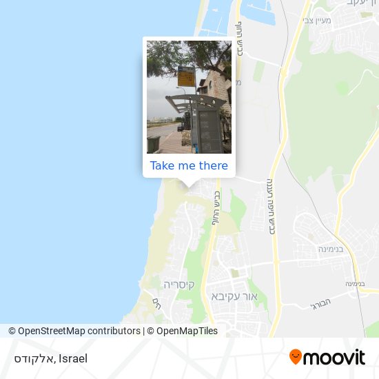 אלקודס map