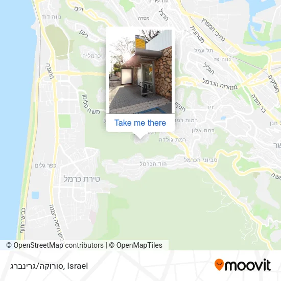 Карта סורוקה/גרינברג