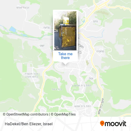 HaDekel/Ben Eliezer map