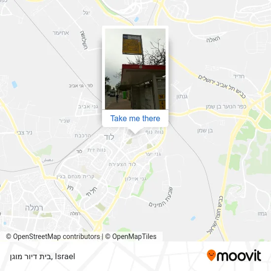 Карта בית דיור מוגן