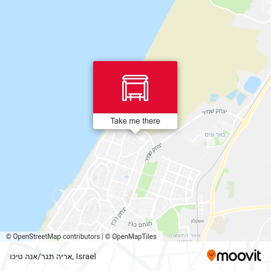 אריה תגר/אנה טיכו map