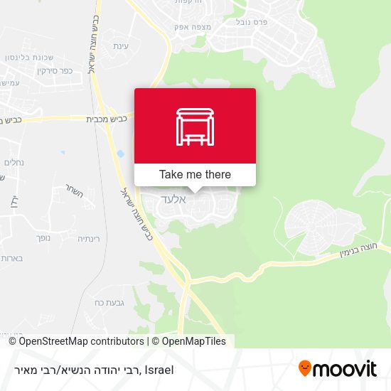 רבי יהודה הנשיא/רבי מאיר map