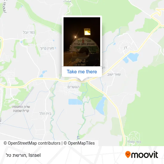 Карта חורשת טל