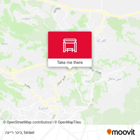 Карта כיכר ריינה