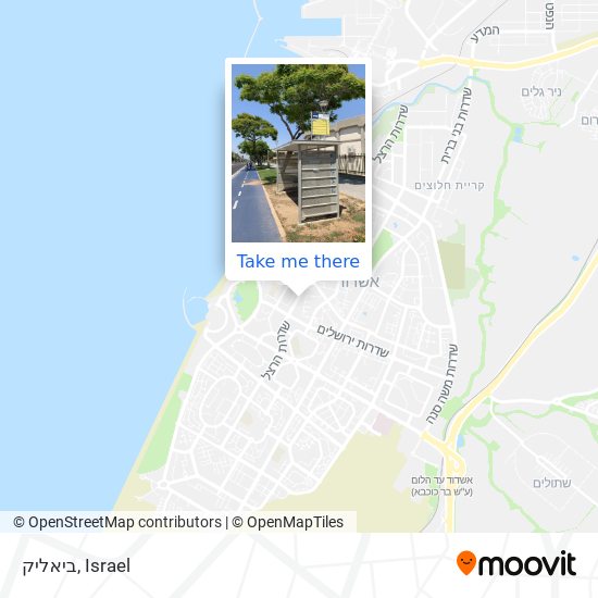 ביאליק map