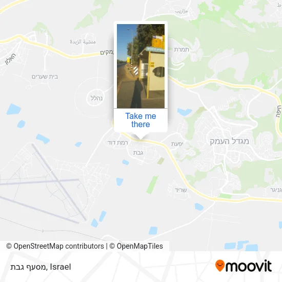Карта מסעף גבת