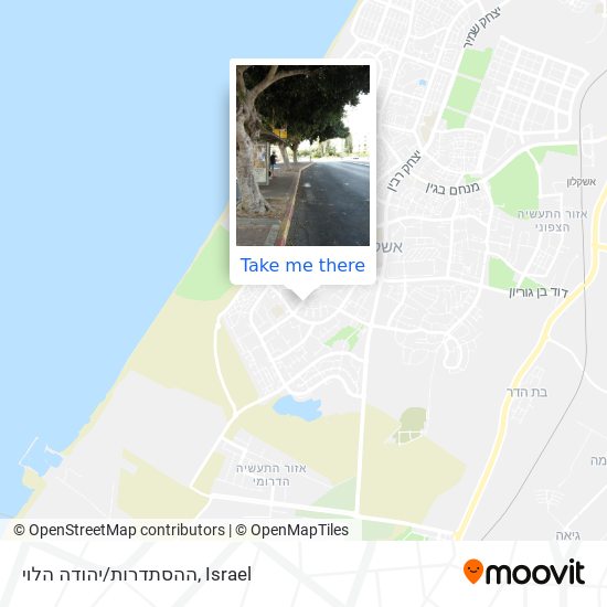 ההסתדרות/יהודה הלוי map