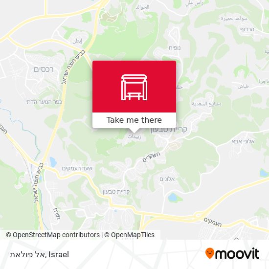 אל פולאת map