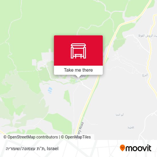 ת''ת עצמונה/שומריה map