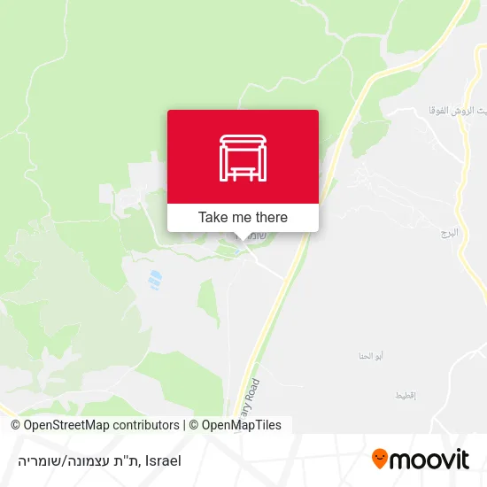Карта ת''ת עצמונה/שומריה