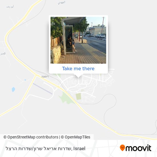 שדרות אריאל שרון/שדרות הרצל map