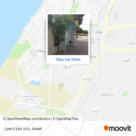 Карта הרב סבג/ראובן