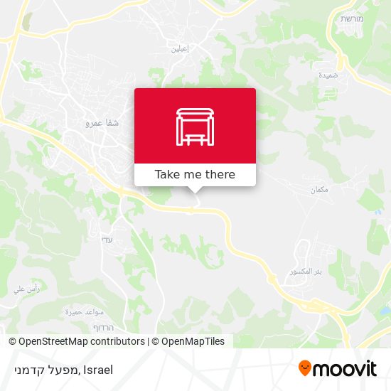 מפעל קדמני map