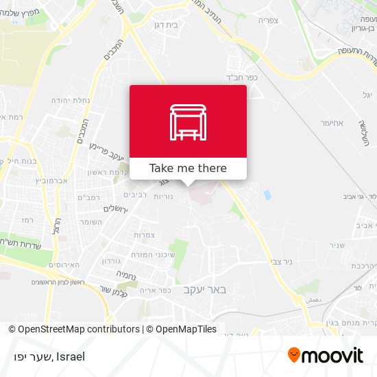 שער יפו map