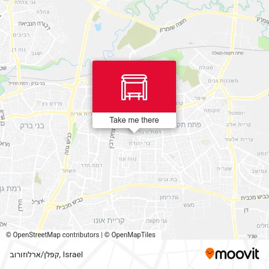 Карта קפלן/ארלוזורוב
