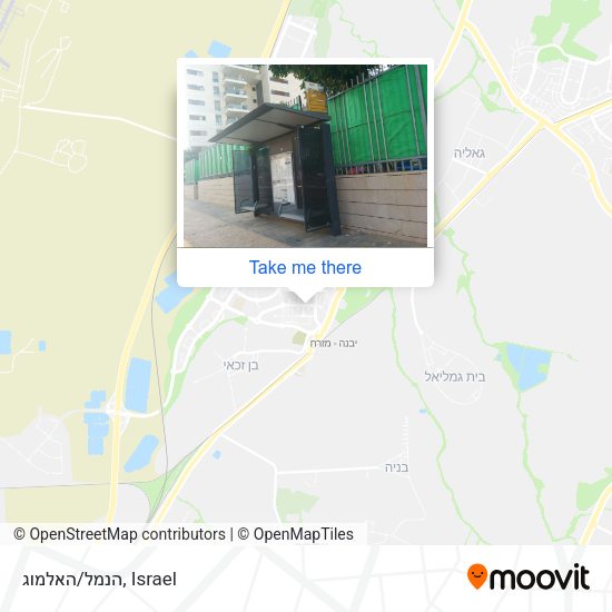 הנמל/האלמוג map