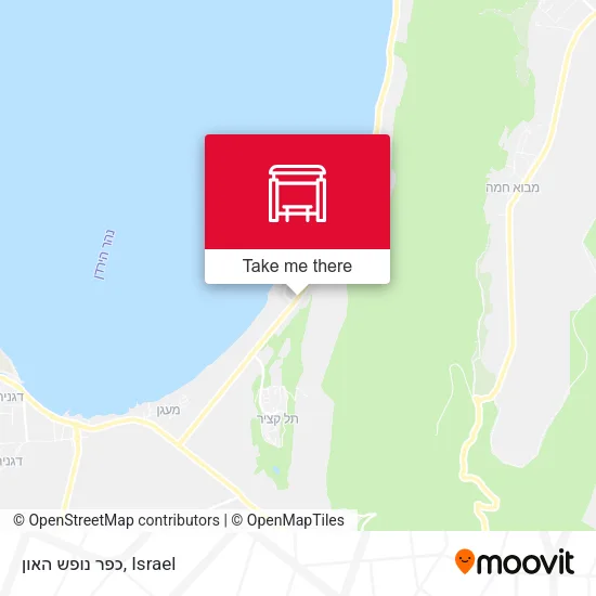 כפר נופש האון map