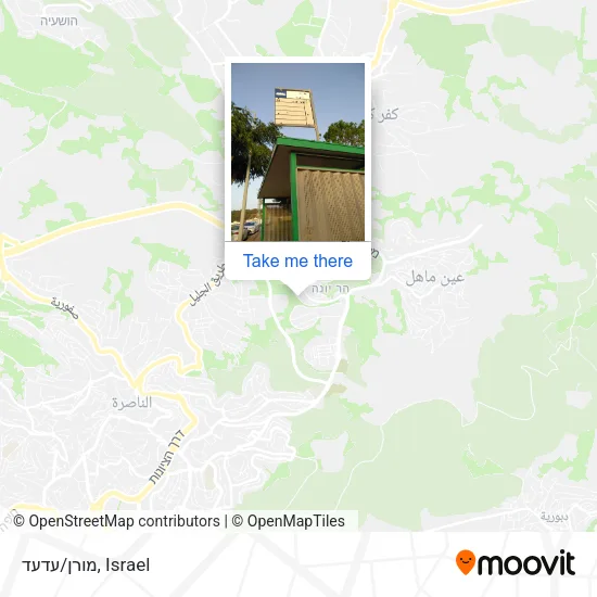 Карта מורן/עדעד