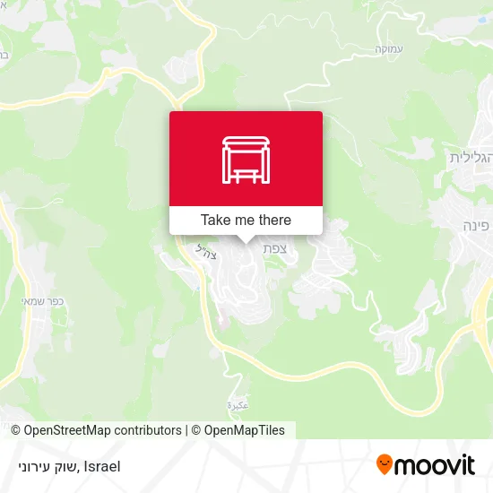 Карта שוק עירוני