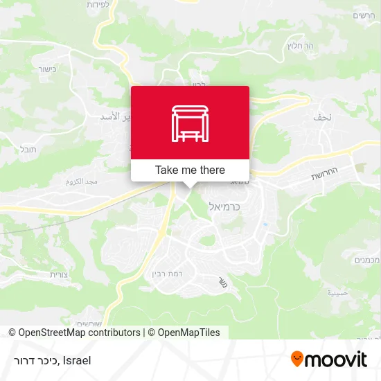 Карта כיכר דרור