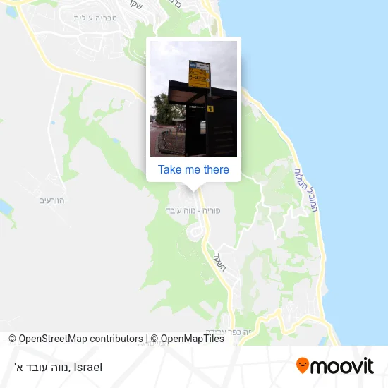 Карта 'נווה עובד א
