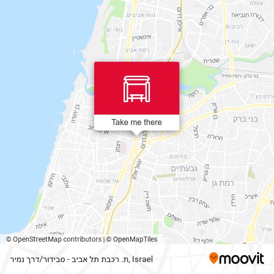 ת. רכבת תל אביב - סבידור / דרך נמיר map