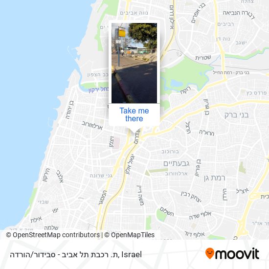 ת. רכבת תל אביב - סבידור/הורדה map