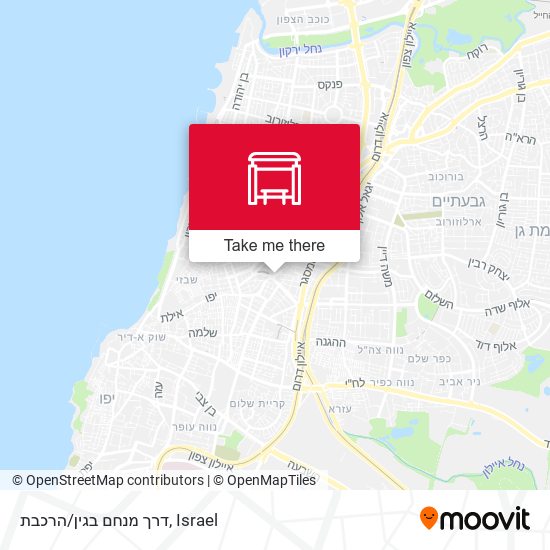 דרך מנחם בגין/הרכבת map