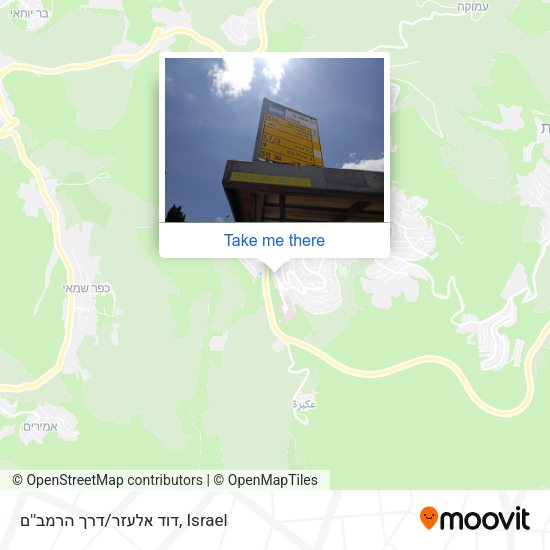 דוד אלעזר/דרך הרמב''ם map