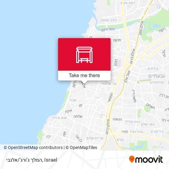 המלך ג'ורג'/אלנבי map