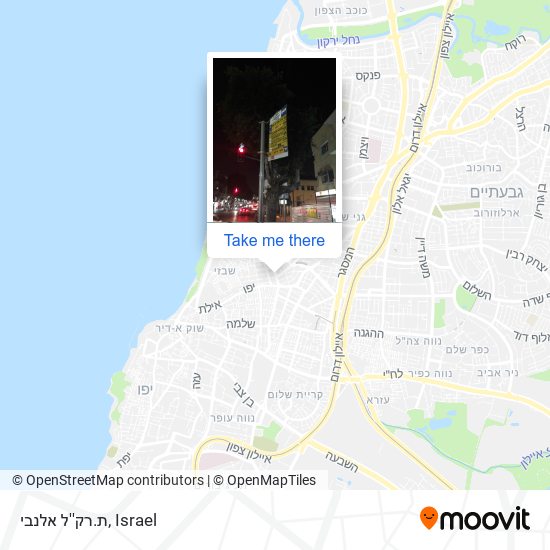 ת.רק''ל אלנבי map