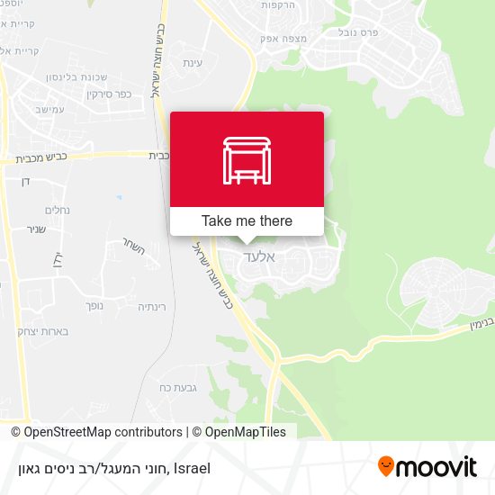 חוני המעגל/רב ניסים גאון map
