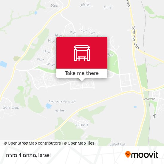 מתחם 4 מזרח map