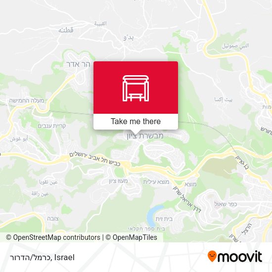 Карта כרמל/הדרור