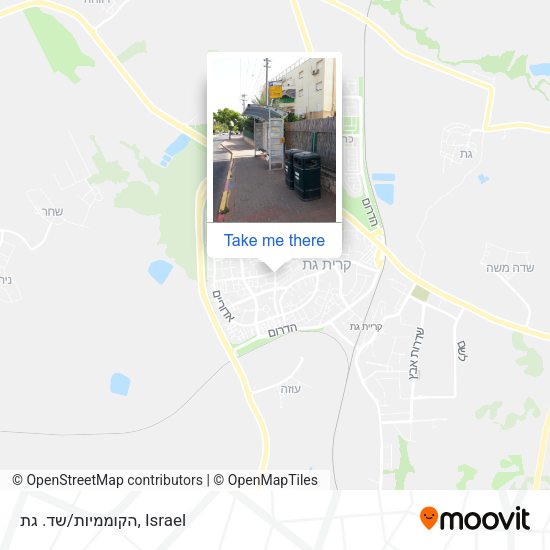 הקוממיות/שד. גת map