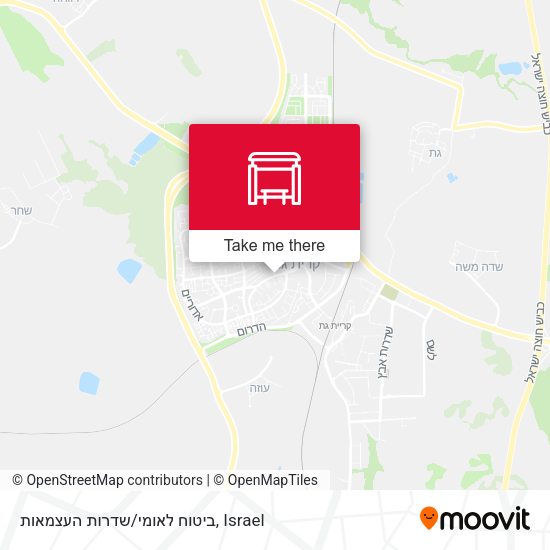 ביטוח לאומי/שדרות העצמאות map