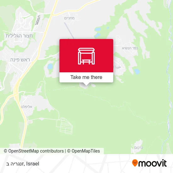 Карта זנגריה ב