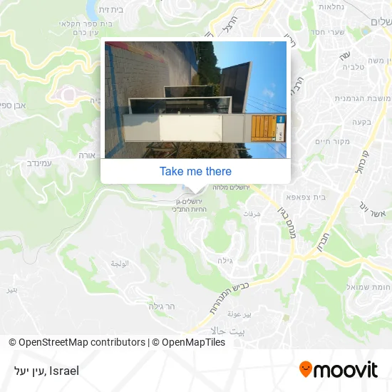 Карта עין יעל
