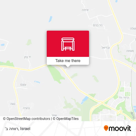 Карта 'רווחה ב