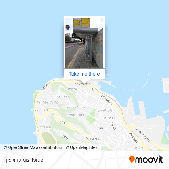 Карта צומת דולפין