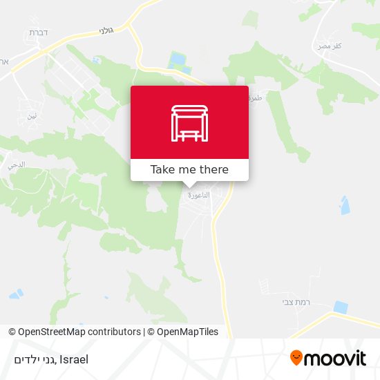 גני ילדים map