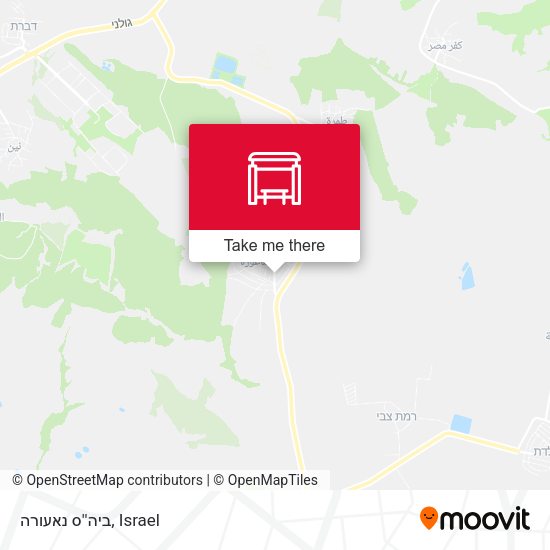 ביה''ס נאעורה map