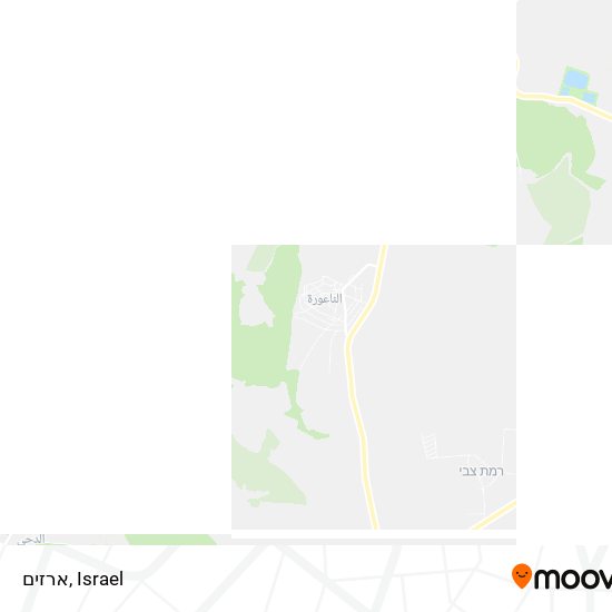 ארזים map