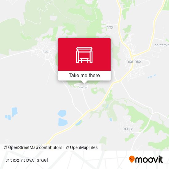 שכונה צפונית map